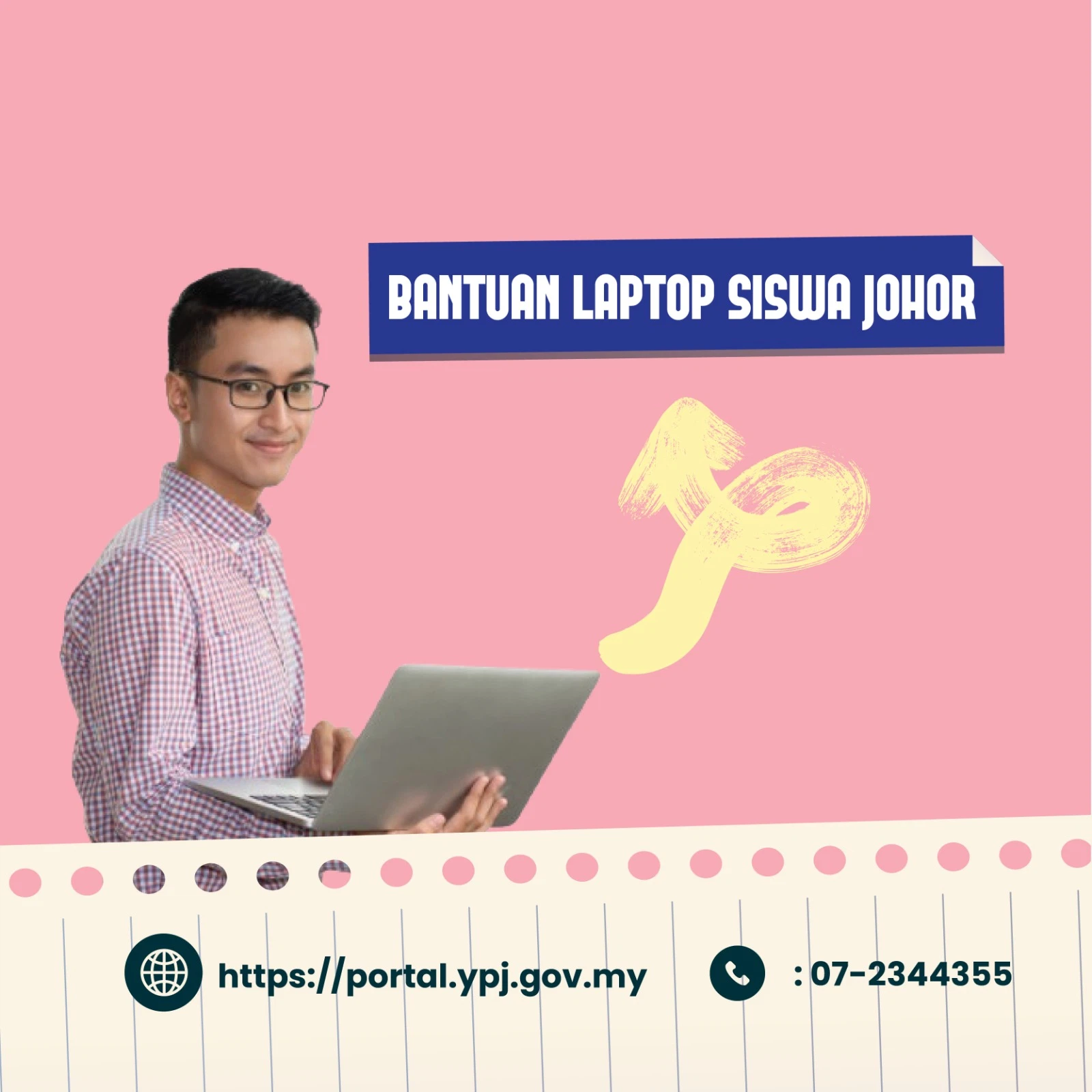 Bantuan Laptop Siswa Johor